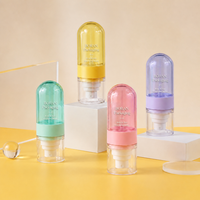 Flacon pulvérisateur à fine brume vide, coloré et original, emballage cosmétique rechargeable, atomiseur pour toner, en plastique PET, personnalisable, 60ml-120ml