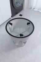 TWINCO Tabouret en plastique TUV GS Certificat 1- 2 couches échelle ronde Rolling kick escabeau ESD Conducteur avec roues