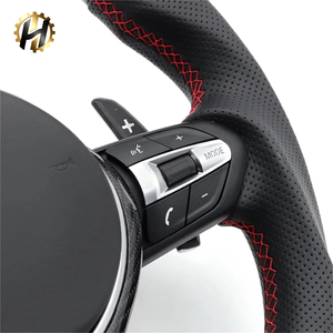 Volante Sportivo Classico a 3 Razze in Fibra di Carbonio HZ per M3/M6/F01-F87/E60-E93 - Product Image 5