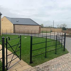 Valla al por mayor casa vaca granja valla de seguridad agrícola metal zinc acero cercado requiere poco mantenimiento 10 pies de largo - Product Image 5