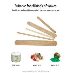 OEM all'ingrosso Body Wax bastoncini di legno <span class=keywords><strong>ceretta</strong></span> <span class=keywords><strong>viso</strong></span> capelli rimuovere spatola di legno <span class=keywords><strong>ceretta</strong></span> - Product Image 6