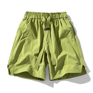 Pantalones cortos de seda helada con logo personalizado para hombre, finos, de secado rápido, para ocio y baloncesto, deportivos de verano 2025, a la moda - Product Image 2