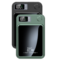 JXT LED Display 5000mAh Banques d'alimentation mobiles Banque d'alimentation magnétique sans fil PD 20W Phone Fast Charge Portable Power Bank
