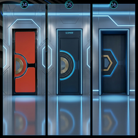 Portes vitrées commerciales extérieures doubles en acier inoxydable, battantes, modernes, insonorisées, pour hôtels, centres commerciaux et halls.