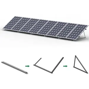 Sunforson Sistema de Energía Solar Soporte Aluminio Panel Solar Montaje Triangular