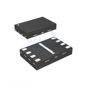 Achetez des composants électroniques en ligne 8 UFDFN Exposed Pad MX25V1035FZUI Mémoire Original Service à guichet unique - Product Image 1