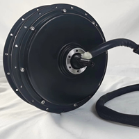 Kit de conversion de moteur de moyeu de vélo électrique à grande vitesse 3.5T 5T QS273 QS205 V3 Moteur 8KW 72V 6000w Kit de vélo électrique Moteur de moyeu électrique