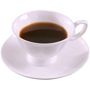 Juego de Tazas de Café de Porcelana Blanca de Alta Temperatura <span class=keywords><strong>Tang</strong></span> <span class=keywords><strong>Shan</strong></span> Onglaze de 200 ml con Plato para Té de la Tarde, a Prueba de Fugas y Libre de BPA - Product Image 5