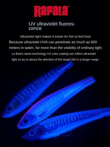 Leurre de pêche sous-marine à grande échelle en acier inoxydable Le Bole XRMAGST17 pour la pêche à la bar et la pêche en mer Luya - Product Image 4