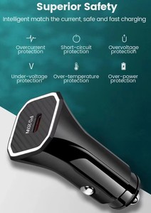 ที่ชาร์จในรถยนต์20W PD | สำหรับ <span class=keywords><strong>Samsung</strong></span> S22/A22/<span class=keywords><strong>A53</strong></span> <span class=keywords><strong>5G</strong></span> สำหรับโทรศัพท์ Xiaomi, ระบบชาร์จ super Type-C - Product Image 6