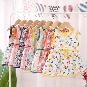 Bé Cô Gái Ăn Mặc Trẻ Em Mới Nhất Ăn Mặc Thiết Kế Cô Gái Nhỏ Dresses Ngắn Tay Áo