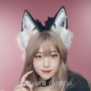 Archetto elettrico in movimento orecchie di gatto oggetti di scena <span class=keywords><strong>Cosplay</strong></span> ricaricabili <span class=keywords><strong>accessori</strong></span> per capelli animati - Product Image 4