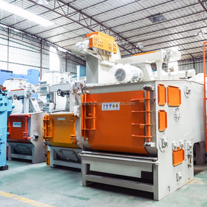 クローラーブラストブラストショットブラストマシンサンドブラスト装置PLCモーターギアボックス付き - Product Image 1