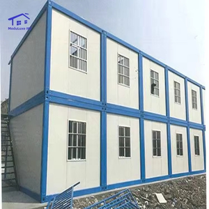 Maison modulaire en conteneur moderne de 20 pieds et 40 pieds, maison préfabriquée détachable, petite maison en acier, camping, maison pour magasin, bureau, bâtiment, salle de sport - Product Image 4