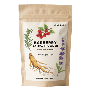 Extrait de Barbéris en Poudre Biologique 500mg par Portion 200g Complément Alimentaire Antioxydant Naturel à Base de Plantes pour le Soutien de la Santé Hépatique - Product Image 1