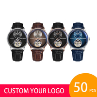 En stock 1 pièce, logo personnalisé, 50 pièces, Pagani Design 1796, fabricant OEM ODM, montres automatiques mécaniques de luxe pour hommes