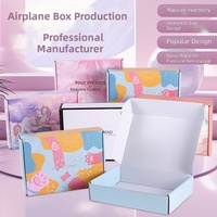 Boîtes d'expédition express pour colis d'avion, personnalisables avec impression, rectangulaires, triple couche, extra-résistantes pour la vente en gros de chaussures