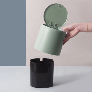 Monr Thân Thiện Với Môi <span class=keywords><strong>Mini</strong></span> Máy Tính Để Bàn Thùng Rác Thiết Kế Mới Văn Phòng Và Ngoài Trời Sử Dụng Xe Thùng Rác Thùng Tiết Kiệm Không Gian Cho Nhà Bếp Tái Chế - Product Image 4