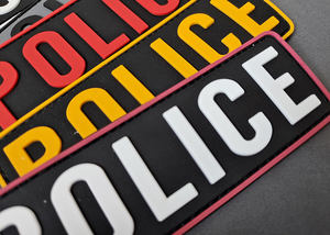 Pvc Rubber Tactische <span class=keywords><strong>Patch</strong></span> Iron-On 3d Reliëf Logo Siliconen <span class=keywords><strong>Patch</strong></span> Rubber Badge Voor Kleding Versierd Met Kant Geappliqueerde Stijl - Product Image 6