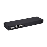 K20331G9 1U Rack Server Atom C3758R Procesador de 8 núcleos 2,4 Ghz 16M Cache Firewall Mini PC con 5*2,5G Lan 4*10G SFP