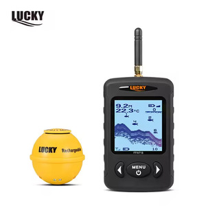 Lucky FFW718 Fish Finder Wireless Sonar Portable Depth 0.6m-73m <b>Rechargeable</b> Transducer For Fishing - Product Image 3