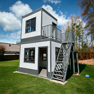 Casa Contenedor Plegable de Montaje Rápido, Panel Sándwich Aislado, Diseño Moderno, Transpirable, Dormitorio Temporal, Casa Móvil, <span class=keywords><strong>Hotel</strong></span> - Product Image 5