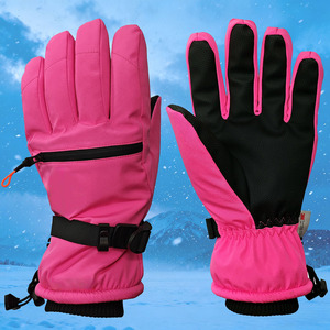 Guantes <span class=keywords><strong>de</strong></span> Esquí Personalizados para <span class=keywords><strong>Mujer</strong></span>, a la Moda, Impermeables, Resistentes al Viento, Cálidos y Transpirables para Deportes <span class=keywords><strong>de</strong></span> Invierno al Aire Libre - Product Image 1