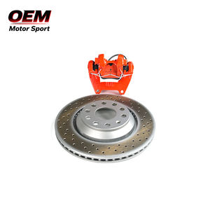 Nouvelle vente directe d'usine GT4 4pot Big Brake Caliper 4 pistons arrière de haute qualité, modifiés pour la course, pour Audi A4 - Product Image 3