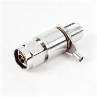 Parafoudre de type N, protection contre les surtensions coaxiales RF, mâle vers femelle, 0 à 3 GHz, dispositif de protection contre la foudre pour antenne étanche