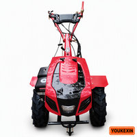 Ykx Cultivadora de Gasolina de Accionamiento Directo de Servicio Pesado Personalizada 13HP 15HP, Ancho de Trabajo 1000-1400mm para Múltiples Cultivos, Directo de Fábrica