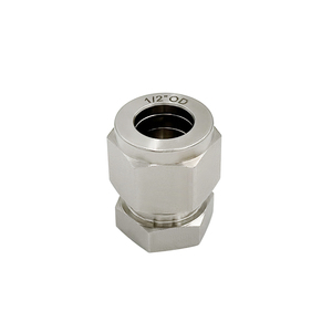 SS316 acier inoxydable Compression Double viroles <span class=keywords><strong>Tube</strong></span> Union bouchons techniques de forgeage liquide moyen gazole Applications chimiques - Product Image 3