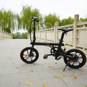 HOTTECH Ebike 16 인치 Kenda 타이어를 가진 전기 도시 자전거 재충전용 전기 자전거