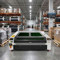 Máquina de grabado y corte láser CO2 1390 de 100W con enfriador de agua CW5200 y bomba de aire para producción CNC en madera