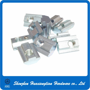M3 M4 M5 M6 M8 2020 3030 4040 ressort <span class=keywords><strong>d</strong></span>'extrusion/entrée/curseur/écrou à éclats <span class=keywords><strong>profil</strong></span>é <span class=keywords><strong>en</strong></span> aluminium écrou coulissant - Product Image 2