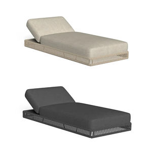 Foshan hôtel de luxe Villa loisirs piscine chaise longue mobilier d'extérieur <span class=keywords><strong>jardin</strong></span> plage extérieur corde tissée chaise longue - Product Image 5