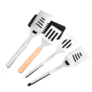 Set di 5 Utensili per <span class=keywords><strong>Barbecue</strong></span> <span class=keywords><strong>in</strong></span> <span class=keywords><strong>Acciaio</strong></span> <span class=keywords><strong>Inox</strong></span>, Accessori per Grigliate all'Aperto - Product Image 4