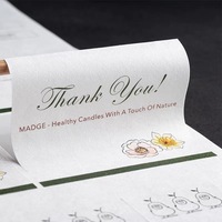 Etiquetas de Papel Recubierto con Logotipo Personalizado de la Empresa, Impresión de Hojas con Etiqueta Privada en Rollos o Individualmente, Etiquetas de Embalaje Personalizadas para Comercio Minorista