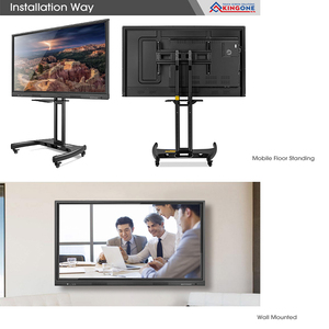 KINGONE OEM 65 Inch 4K Bảng Trắng Kỹ Thuật Số Đa Màn Hình Cảm Ứng Bảng Thông Minh Tương Tác Cho Cuộc Họp Lớp Học - Product Image 5