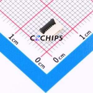 CAX-AFC34-06XIB-H1.2 FFC/FPC Connector SMD,P=0.5mm,Connector Flip Cover Type Double Side Contact / Top Bottom Contact 6P 0.5mm - Product Image 1