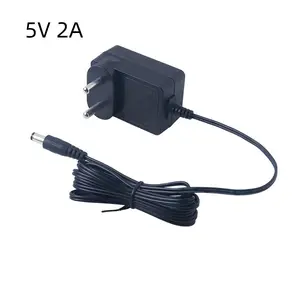 free sample ac dc adaptor 5v 2a power adapter 5 volt 2 amp power supply for LED LCD CCTV