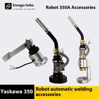 Accessoires de soudage TIG automatique pour robot Yaskawa 350A, couleur argentée, torche de soudage, tige de connexion, manchon d'isolation, coude