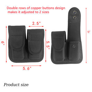 กระเป๋าใส่แม็กกาซีนแบบอเนกประสงค์สีดำปรับแต่งได้ - Product Image 5