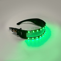 Gafas de Sol LED Iluminadas para Bares, Festivales de Música, Bailes Transfronterizos y Fiestas, con Alta Luminosidad