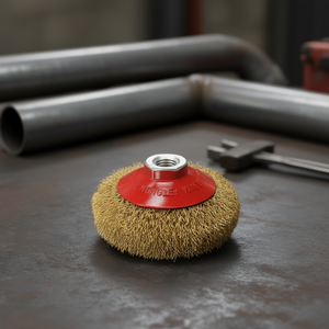 Brosse conique Ttake 6000 Giri Min en fil d'acier M14 pour meuleuse d'angle - Product Image 3