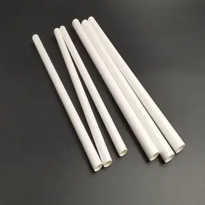 Disposable kraft paper straw biodegradable bubble tea paper straw Individually wrapped paper drinking straws
