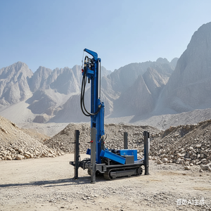 KY 300 디젤 크롤러 시추기(YUCHAI 엔진 85KW 출력, 300m 수중 시추용) 주요 부품 포함 - Product Image 1