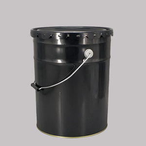 Seau en métal de <span class=keywords><strong>20</strong></span> <span class=keywords><strong>litres</strong></span> avec couvercle, fabriqué en Chine, prix direct usine - Product Image 3