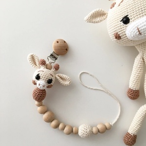 Juguete de Animales de Ganchillo Hecho a Mano de Alta Calidad, Lindo <span class=keywords><strong>Jirafa</strong></span> de Punto Suave, Juguetes para Bebés, Lindo Muñeco de Ganchillo <span class=keywords><strong>Amigurumi</strong></span> de <span class=keywords><strong>Jirafa</strong></span> - Product Image 3