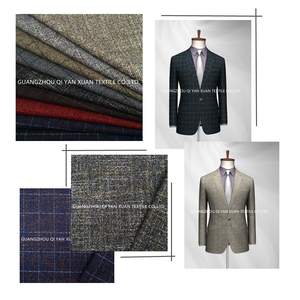 Chaqueta con <span class=keywords><strong>mango</strong></span> de Cachemira T 70 R 30 para <span class=keywords><strong>hombre</strong></span>, chaqueta de Poliéster Viscosa mezclada a cuadros británicos, fabricante de tela de <span class=keywords><strong>abrigo</strong></span>, novedad de invierno - Product Image 1