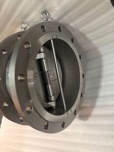 2025 dn250 150lb thép không gỉ cf8m Wafer loại tấm kép h77w bướm kiểm tra van - Product Image 2